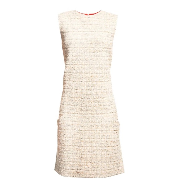 ST. JOHN Space-Dyed Tweed Knit Dress NWT Size 8 - Picture 4 of 8